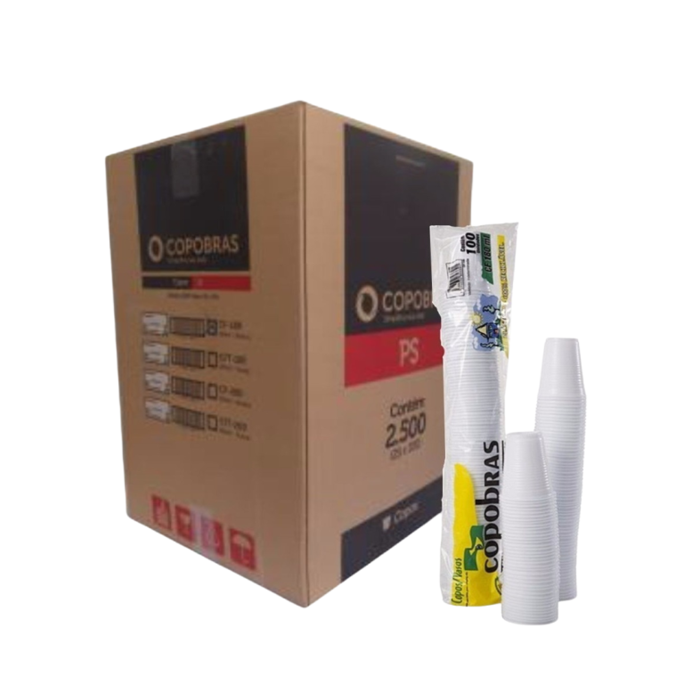 COPO PLAST 180 ML BRANCO PS