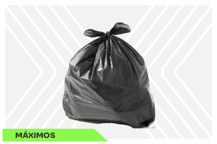 SACO DE LIXO 100L PR LONADO