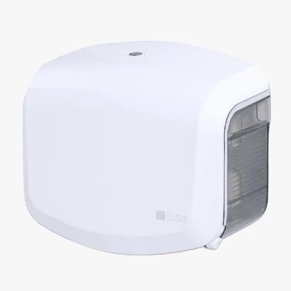 DISPENSER PARA PAPEL HIGIÊNICO INTERFOLHADO ELISA BRANCO CRISTAL