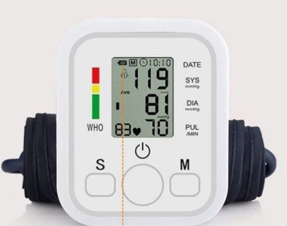 APARELHO DE PRESSÃO ARTERIAL DIGITAL DE BRAÇO