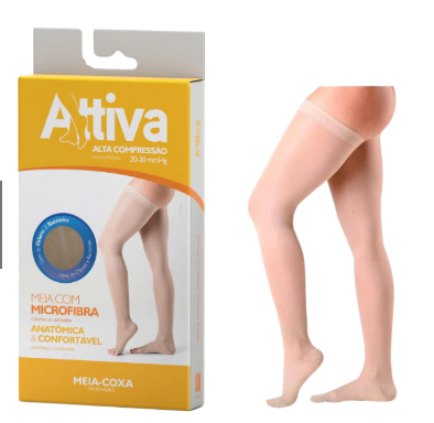 MEIA COMPRESSIVA 7/8 SIGVARIS ATTIVA 20/30 MEDIA COMPRESSÃO