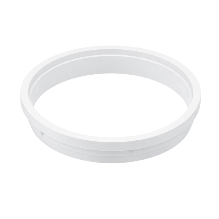 PORTA GRELHA ABS BRANCA REDONDA 15X15 (E)