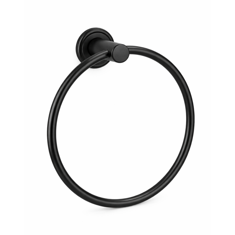 PORTA TOALHA ARGOLA BLACK (E)
