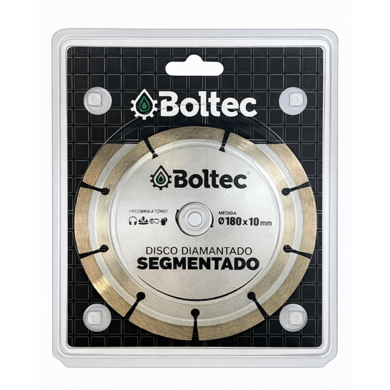 DISCO DE CORTE SEGMENTADO 180MM FURO 25,4MM