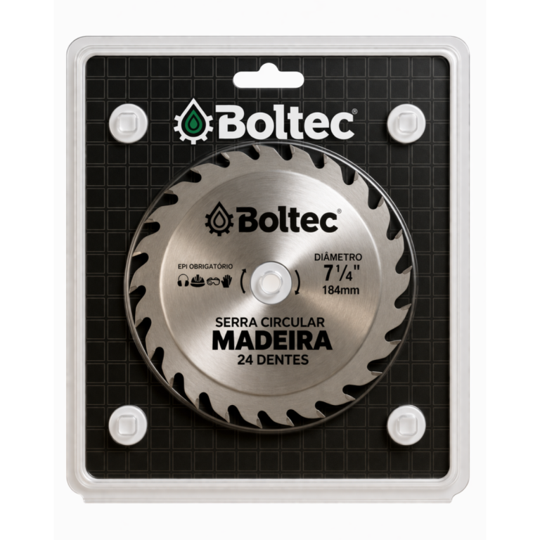 DISCO DE CORTE SERRA 7.1/4 24 DENTES