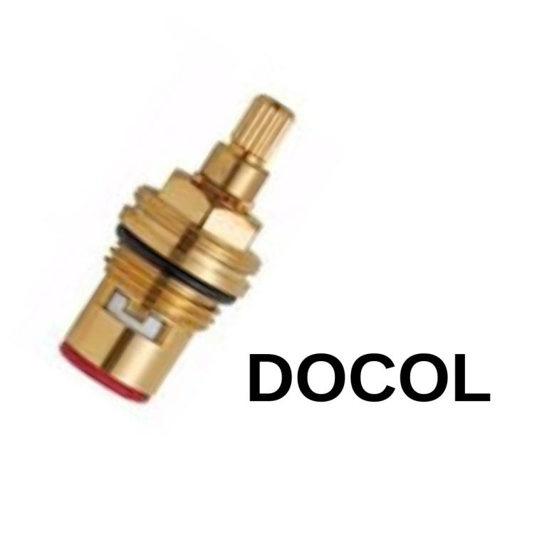 REPARO TORNEIRA MVC 1/4V. M22 ESQ. VERM. DOCOL - ROSCA 22 (E)