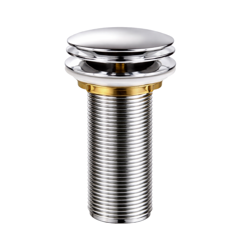 VALVULA INOX LAVATORIO CLICK CROMADA 7/8 (E)