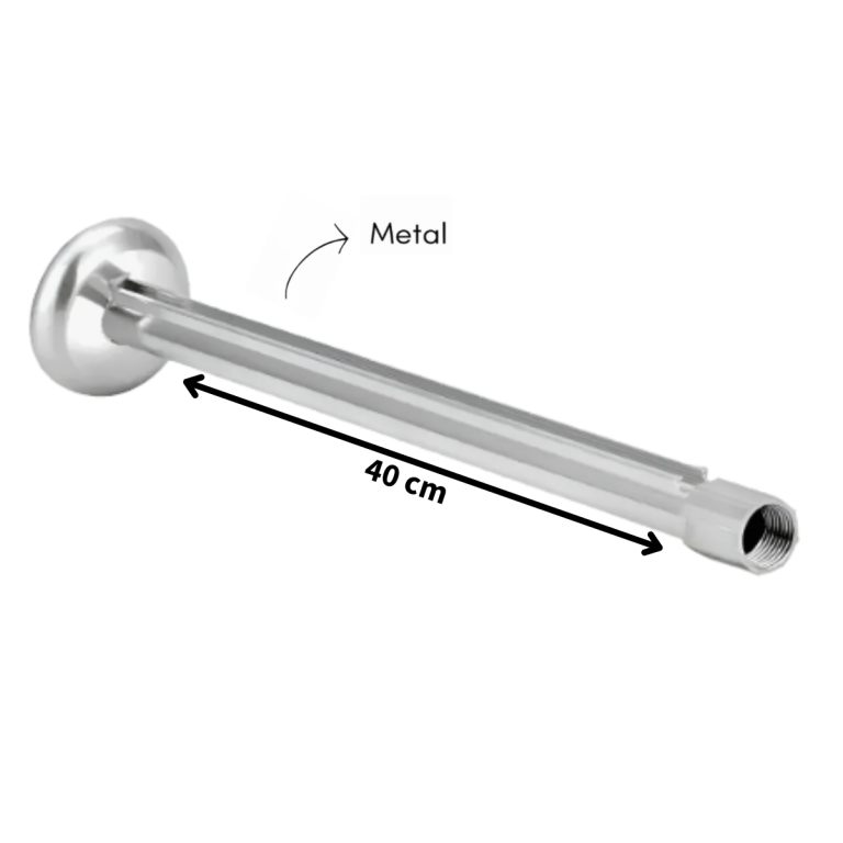 BRACO DE CHUVEIRO 40CM METAL PESADO (E)