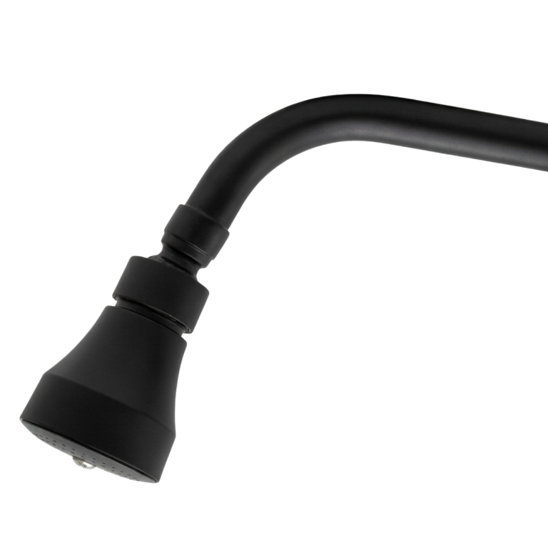 CHUVEIRO METAL PRETO