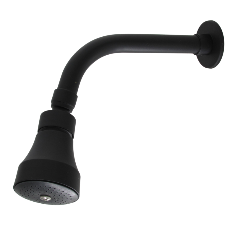 CHUVEIRO METAL PRETO