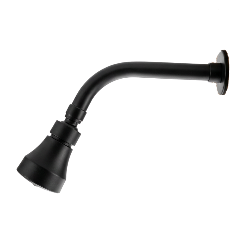 CHUVEIRO METAL PRETO