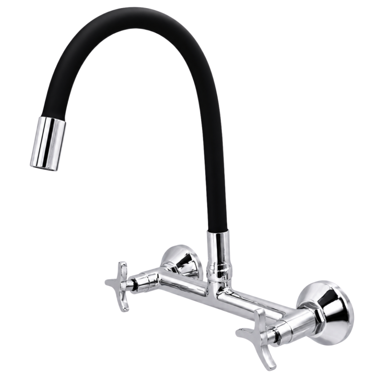 MISTURADOR PAREDE FLEX. PRETO C36 MVS PREMIUM