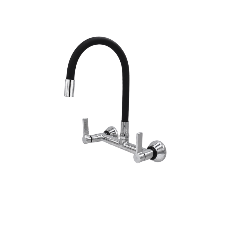 MISTURADOR PAREDE FLEX. PRETO C70 MVC PREMIUM