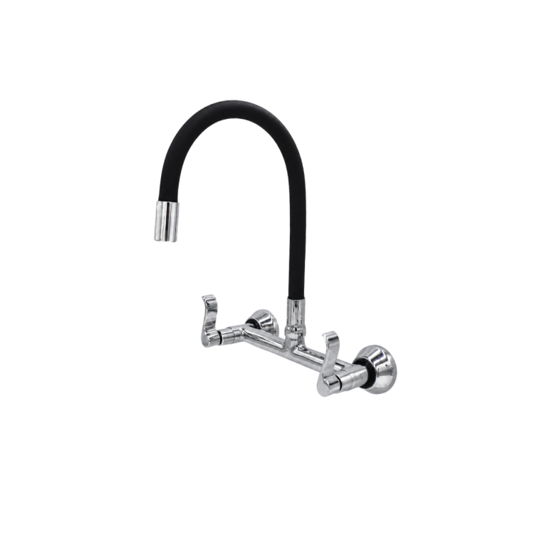 MISTURADOR PAREDE FLEX. PRETO C67 MVC PREMIUM