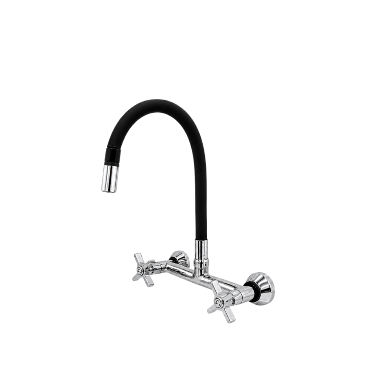 MISTURADOR PAREDE FLEX. PRETO C68 MVS PREMIUM