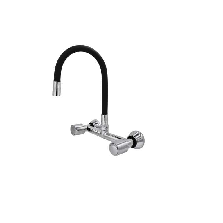 MISTURADOR PAREDE FLEX. PRETO C40 MVS PREMIUM