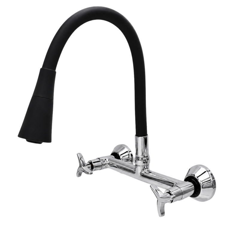 MISTURADOR PAREDE FLEX. JATO DUPLOPRETO C36 MVS PREMIUM
