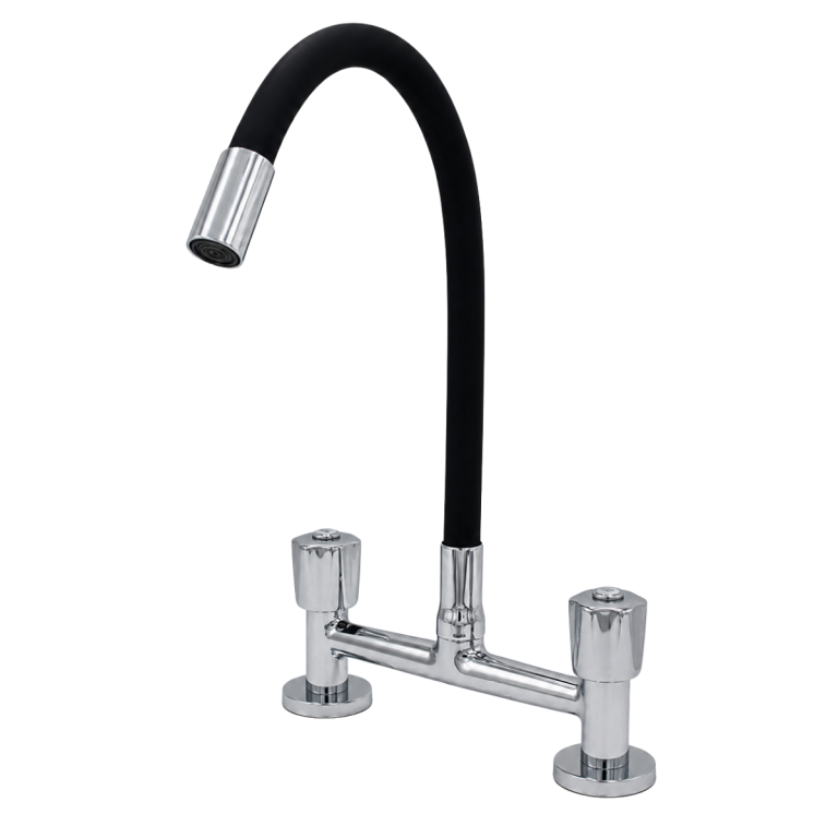 MISTURADOR MESA FLEX. PRETO C50 MVS PREMIUM