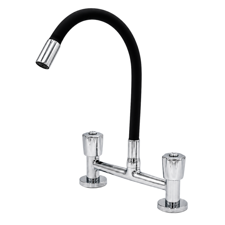 MISTURADOR MESA FLEX. PRETO C50 MVS PREMIUM