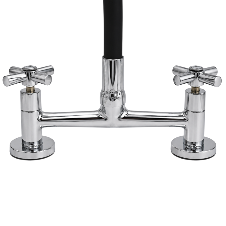 MISTURADOR MESA FLEX. JATO DUPLO PRETO C31 MVS PREMIUM