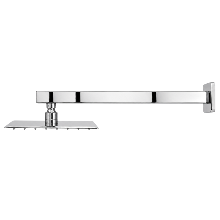 CHUVEIRO QUADRADO INOX CROMADO (20CM)