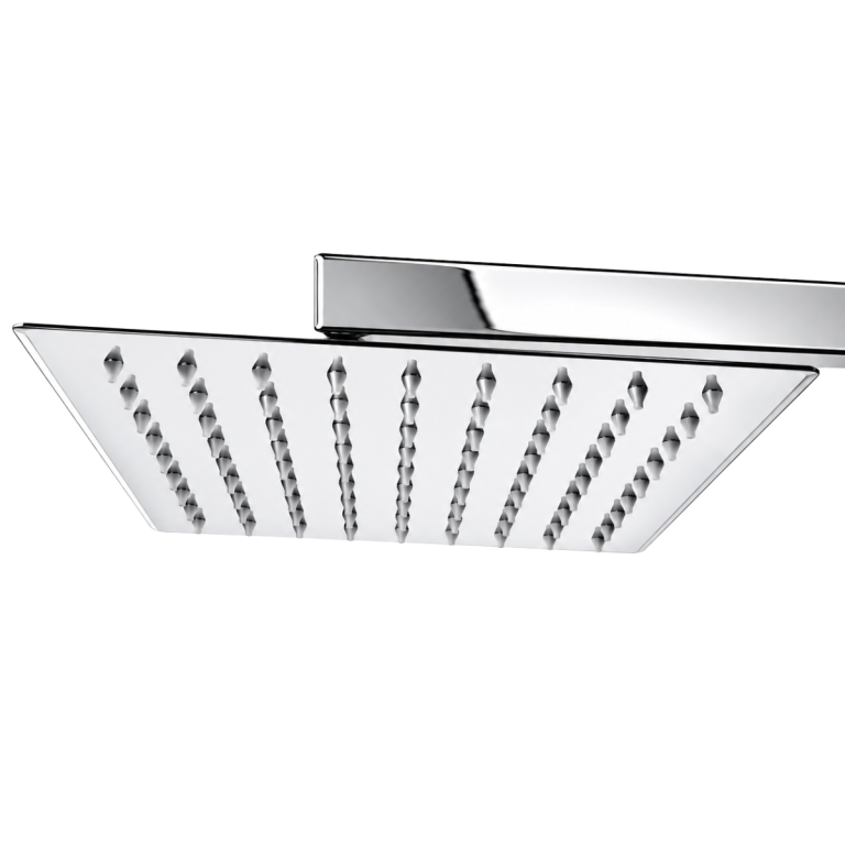 CHUVEIRO QUADRADO INOX CROMADO (20CM)