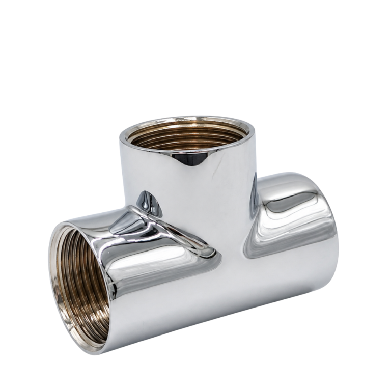 TE METAL LATÃO CROMADO 3/4  RXR
