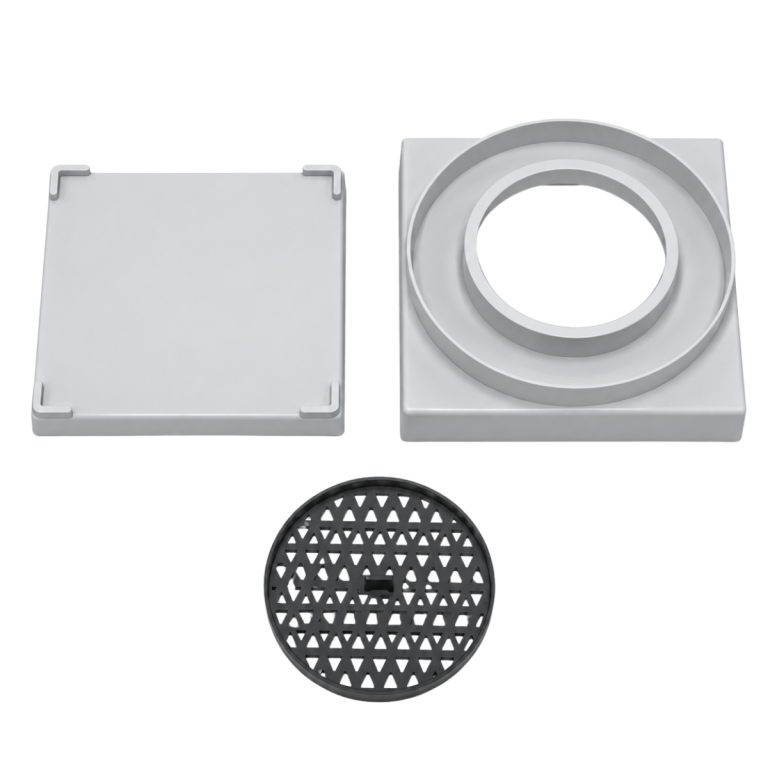 RALO INVISIVEL 15X15 CINZA CLARO