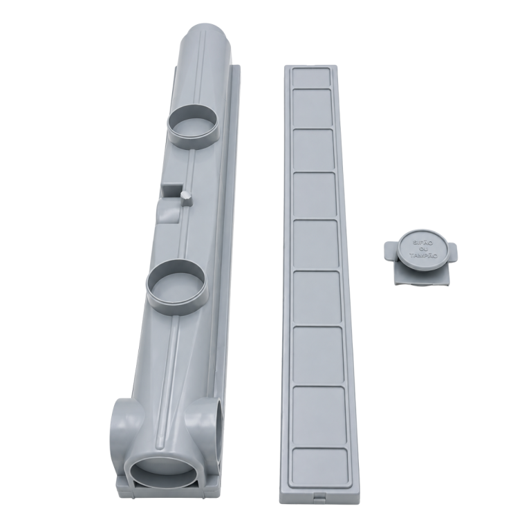 RALO INVISIVEL LINEAR 6X50CM CINZA