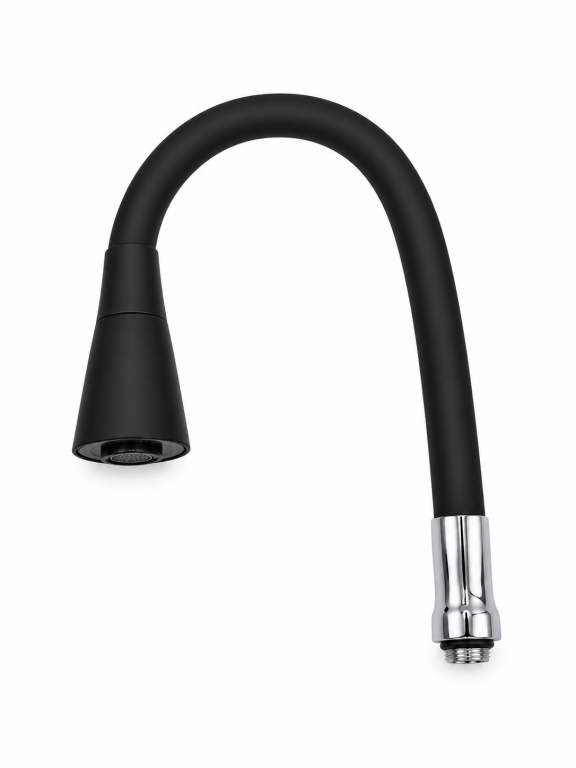 REPARO TUBO FLEX JATO DUPLO PRETO 19MM C/PORCA METAL