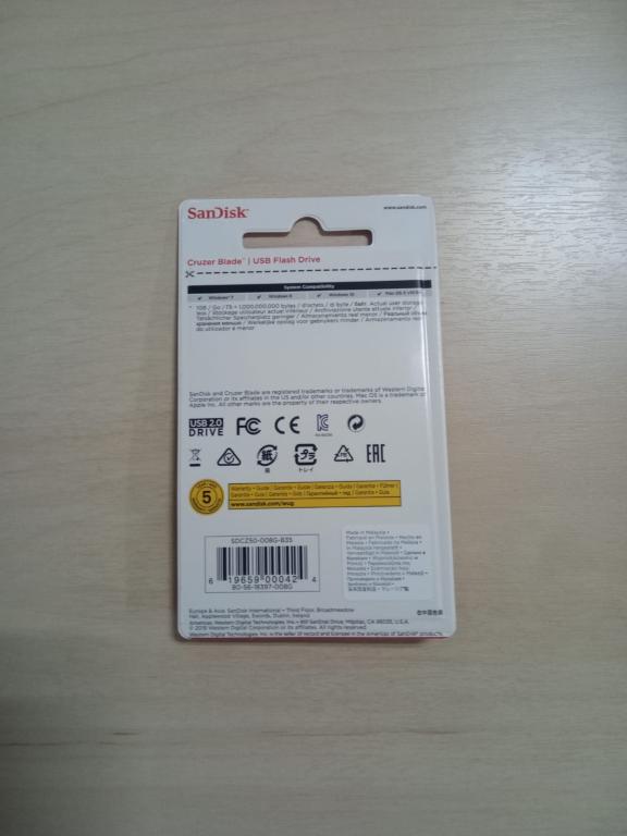 Pen Drive 8Gb Sandisk