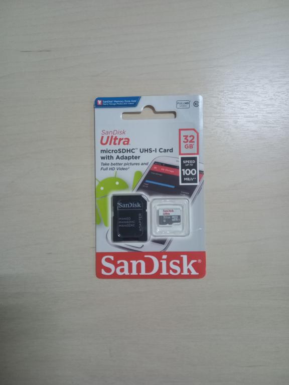 Cartão Memoria Ultra 32Gb Sandisk