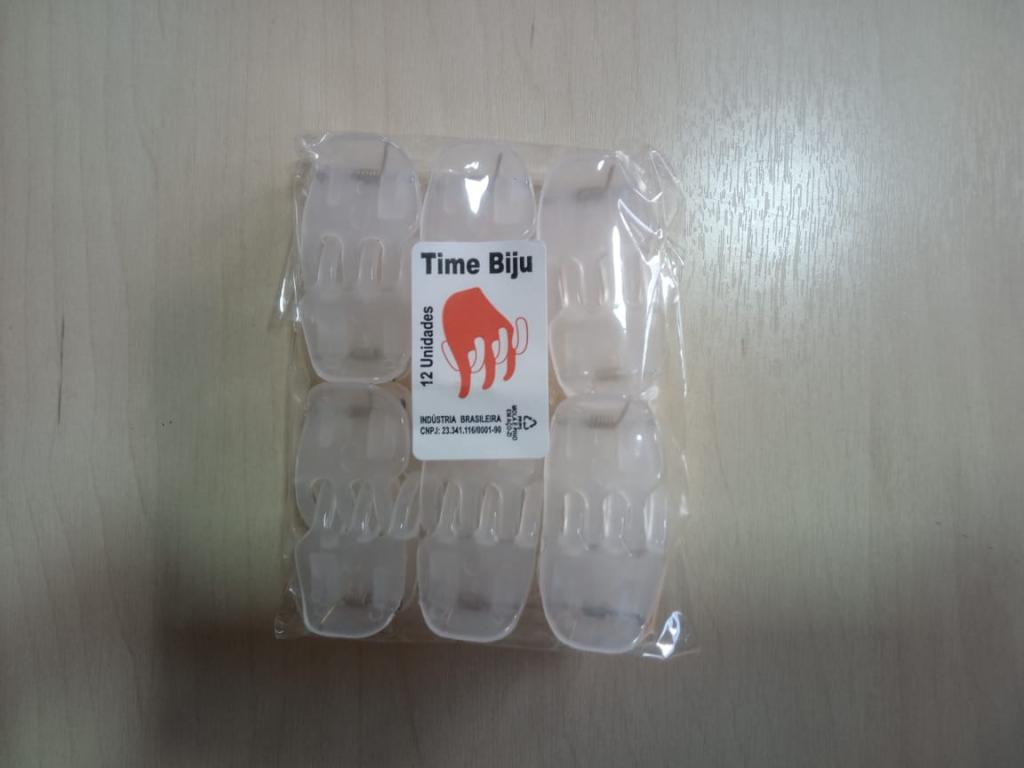 Presilha Piranha Transp Peq c/12