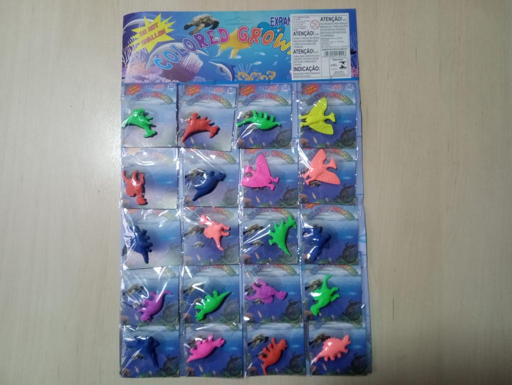 Colored Growing Dinossauros - Crescem na Água