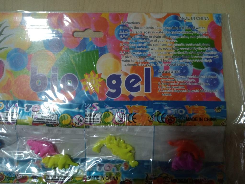 Bio Gel - Crescem na água