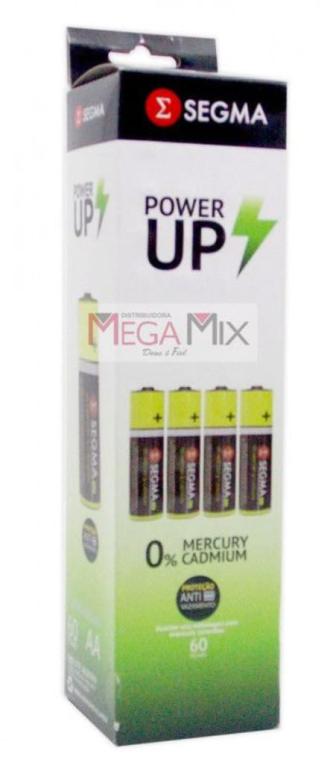 Pilha AA Tubo C/60 Power Up