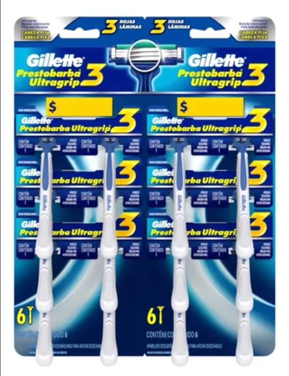Gillette Prestobarba 3 c/12