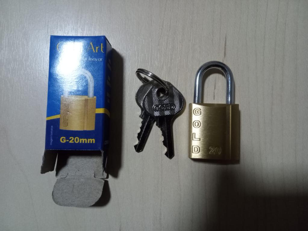 Cadeado Gold 20mm