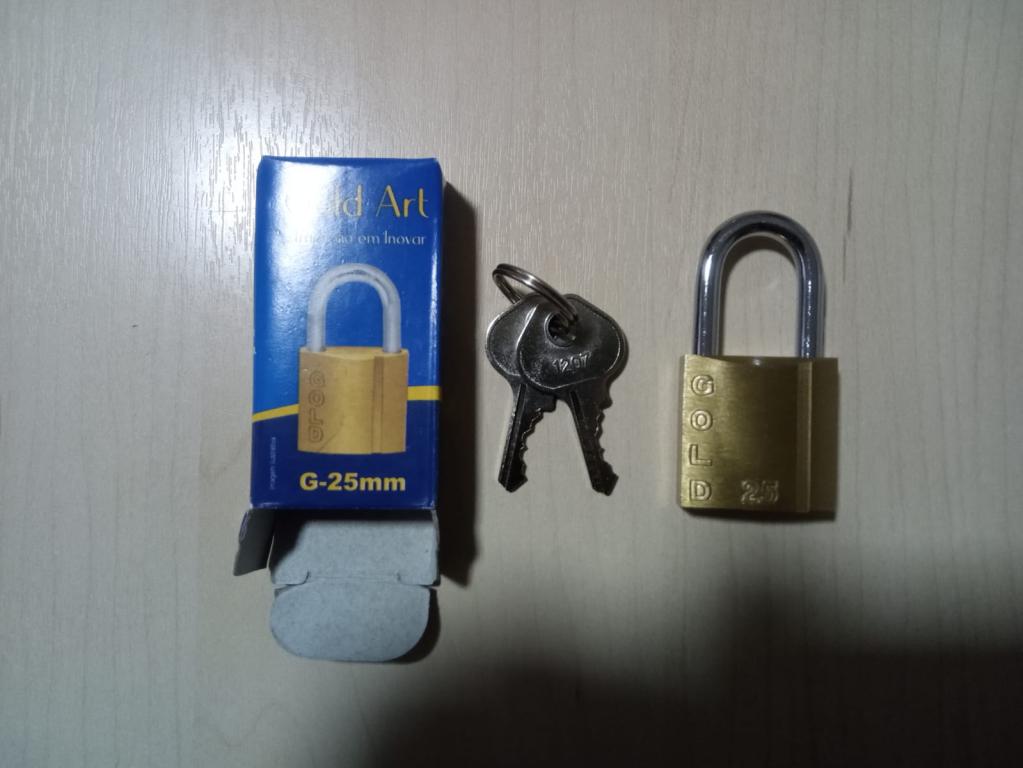 Cadeado Gold 25mm