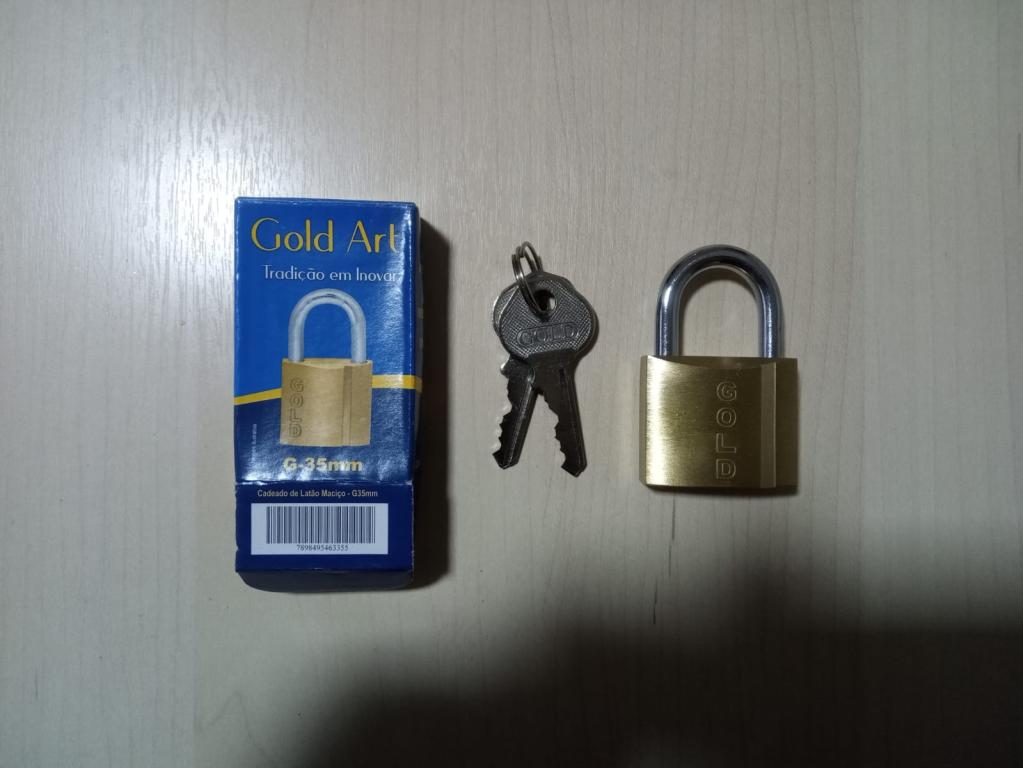 Cadeado Gold 35mm