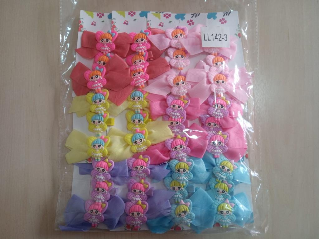 Enfeite Triplo p/ Cabelo Infantil Menininha
