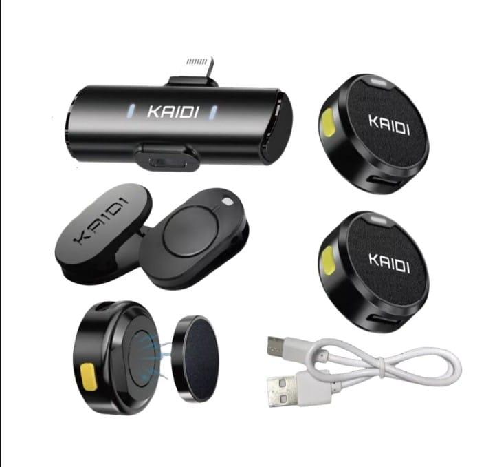 Microfone de Lapela p/ Iphone KMF4-A Kaidi