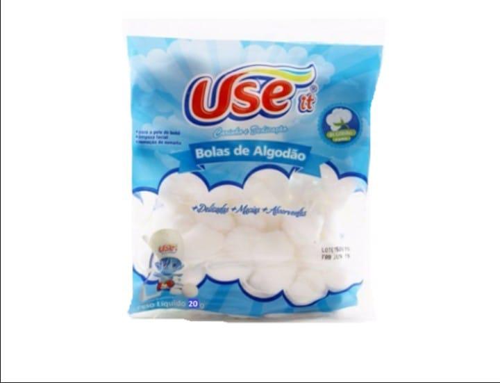 Algodão Bola Branco 20g Use It