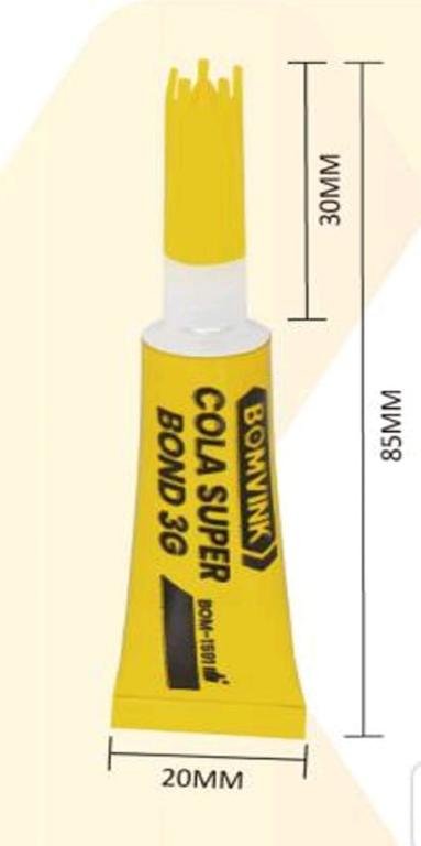 Cola Super Bond 3g BOM-1591 Bomvink