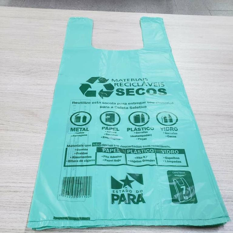 SACOLA BIODEGRADÁVEL  - C/1000