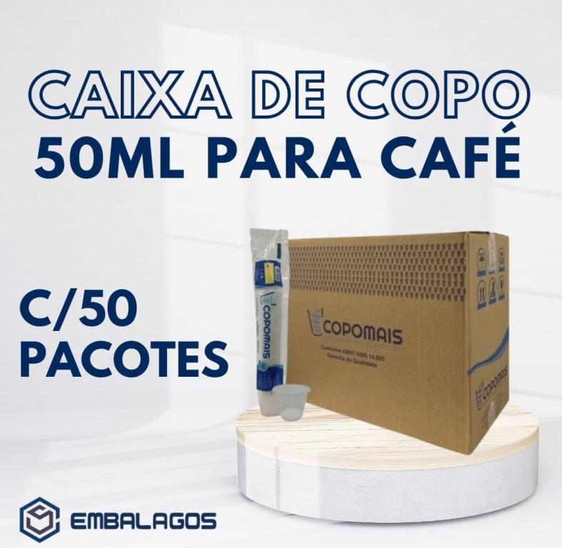 COPO CAIXA - 50 ML