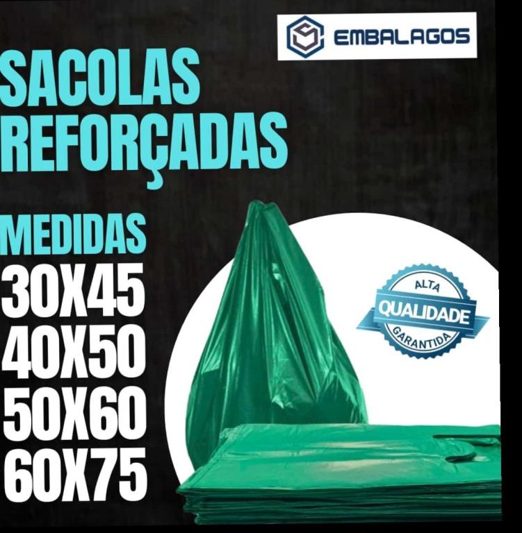 SACOLA REFORÇADA 40X50 C/5KG