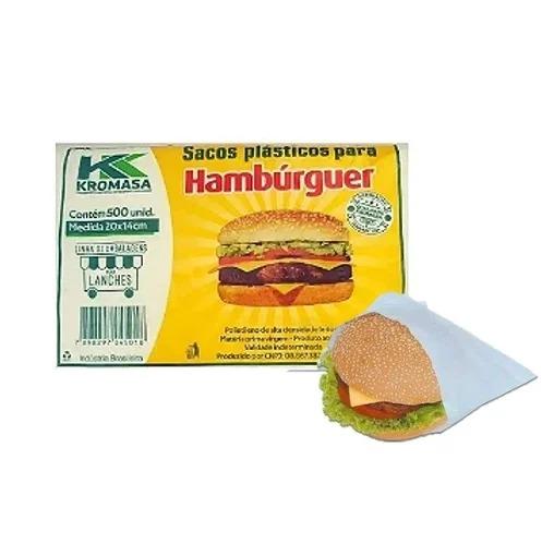 SACO HAMBURGUER 20X14 C/500 (X-TUDO)