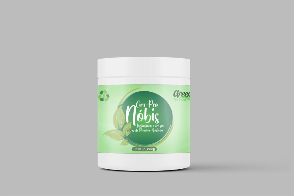 ORA PRO-NOBIS PO 200G GREEN TEA & CIA