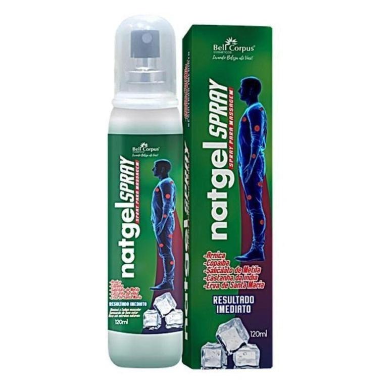 NATGEL GEL MASSAGEADOR SPRAY 120ML BELL CORPUS